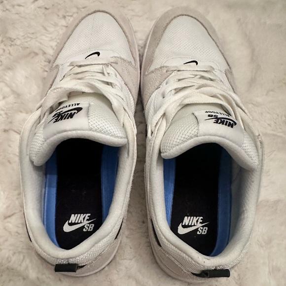 Nike Allyoop white on white / men’s size 10 - Picture 4 of 6